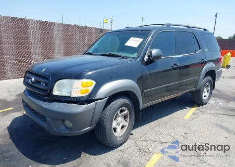 2004 Toyota Sequoia Sr5 V8 from USA, damaged, VIN 5TDZT34A74S229166